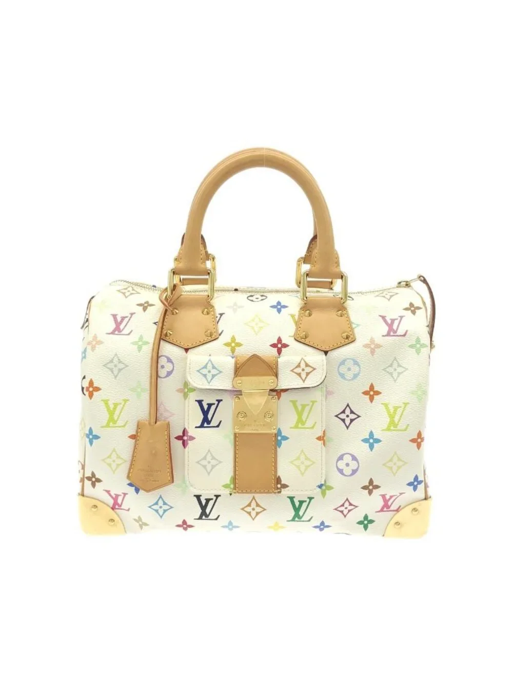 Louis Vuitton Multicolor Speedy 30 Boston